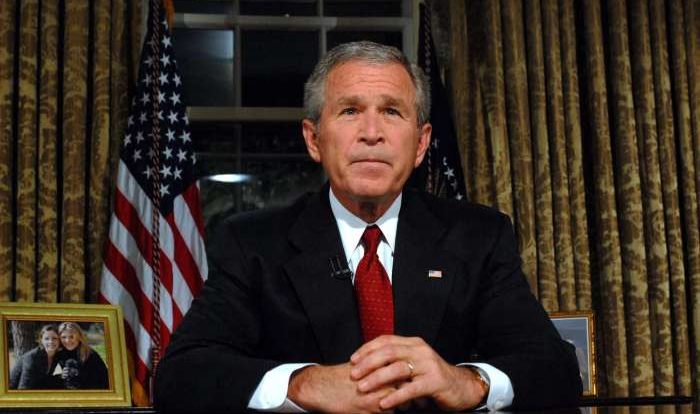 Upon assuming the presidency in 2001 george w bush