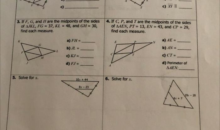 Unit plane geometry and similarity homework 8 answer key